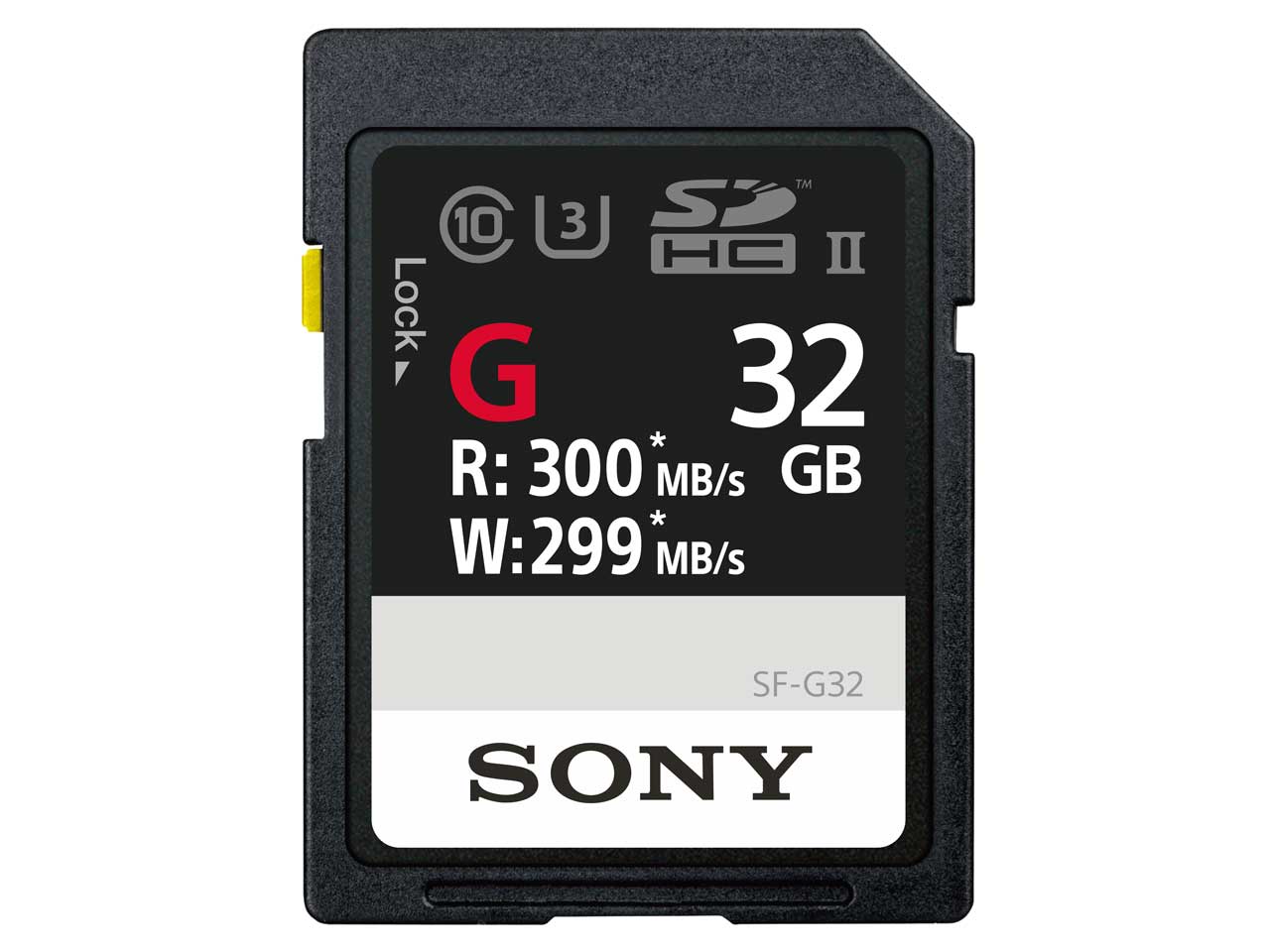sony-SF-G32 SDカード